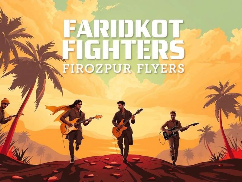 Firozpur Flyers showing regional tracks from Punjab, Tamil Nadu, and Kerala